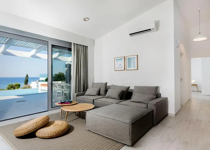 Villa Emerald With Swimming Pool In Líndos